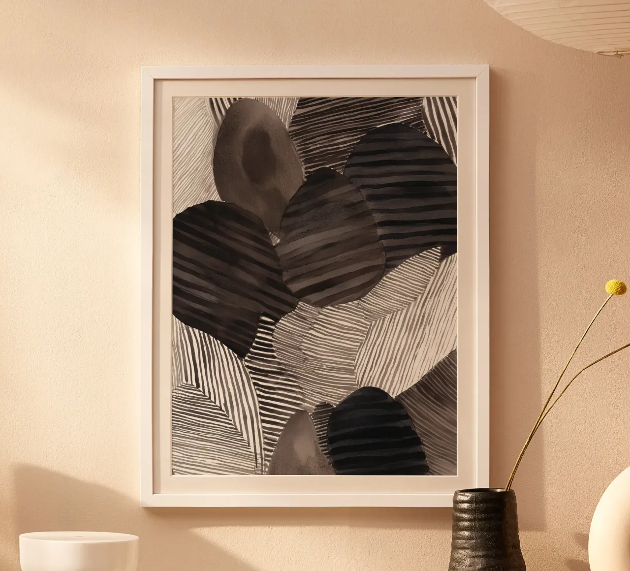 Forme in eco 4 poster con telaio in alluminio da Seed & Signal