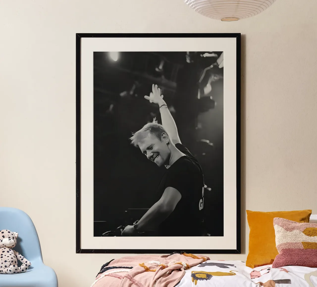 Armin van Buuren poster da Low poly art