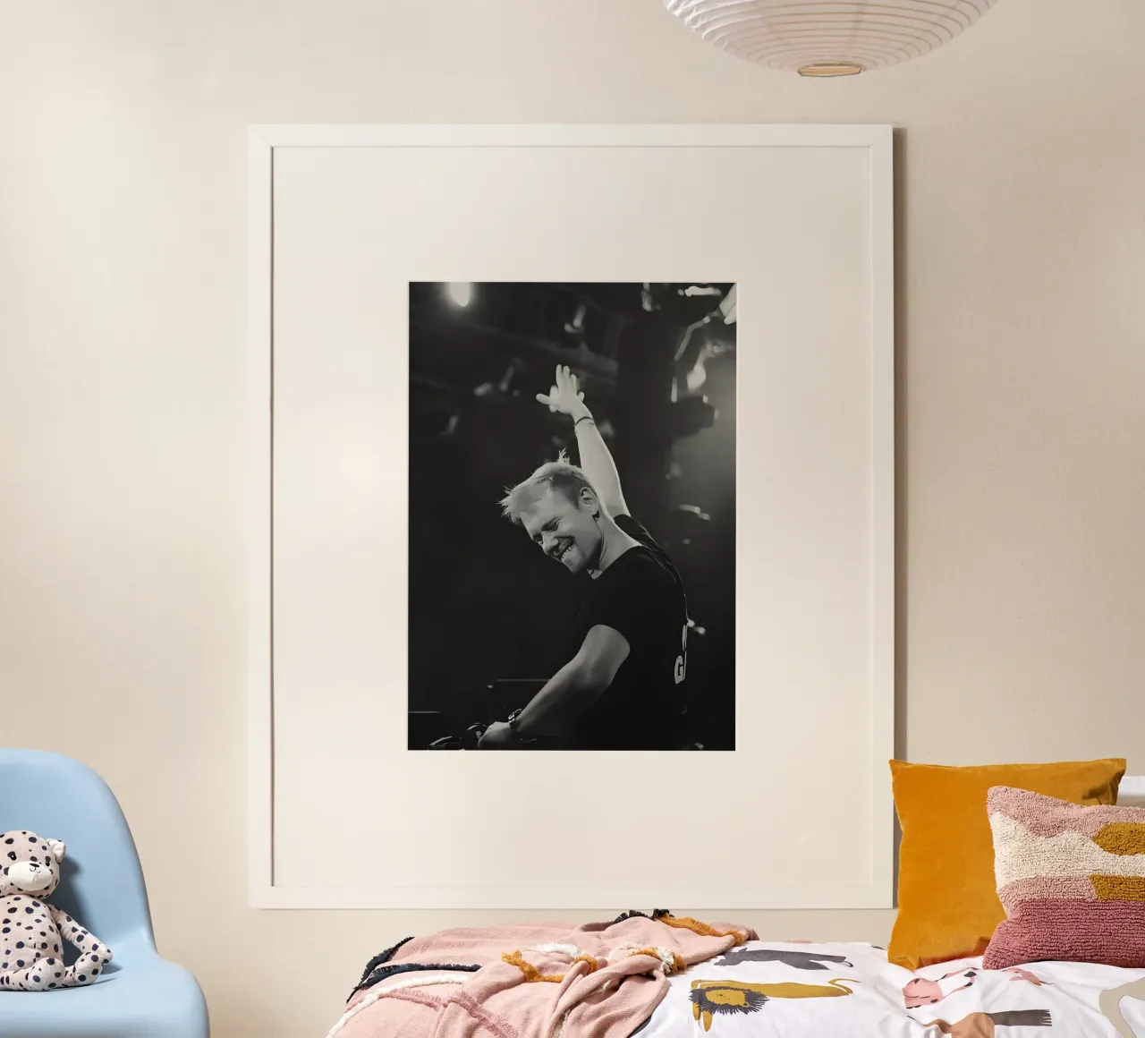 Armin van Buuren poster da Low poly art
