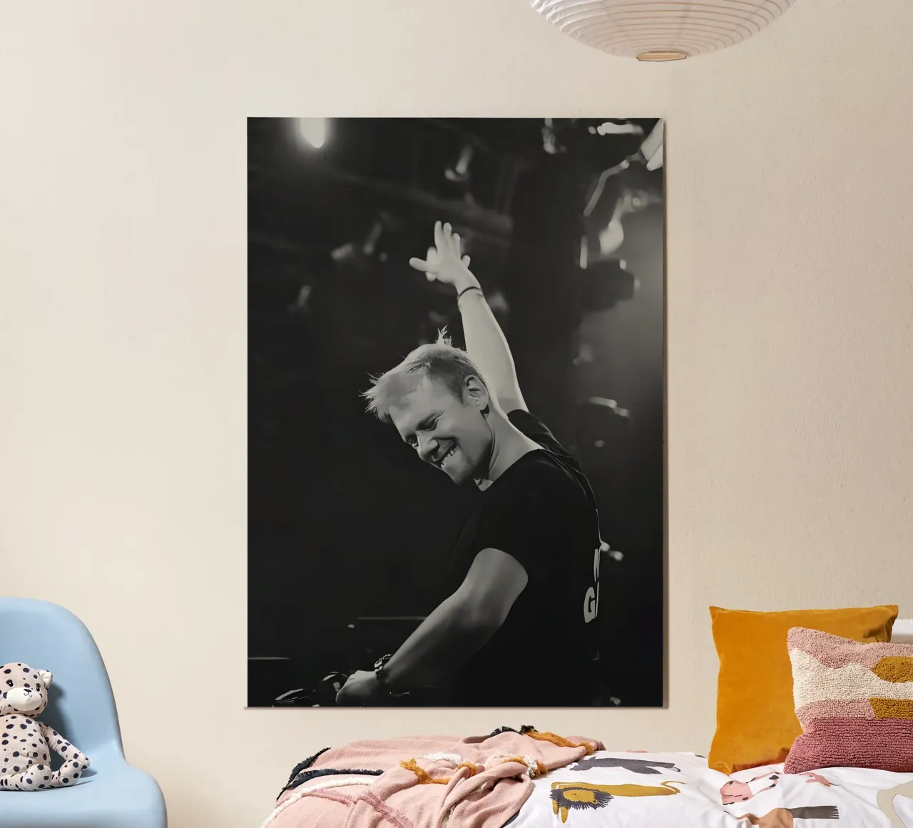 Armin van Buuren poster da Low poly art