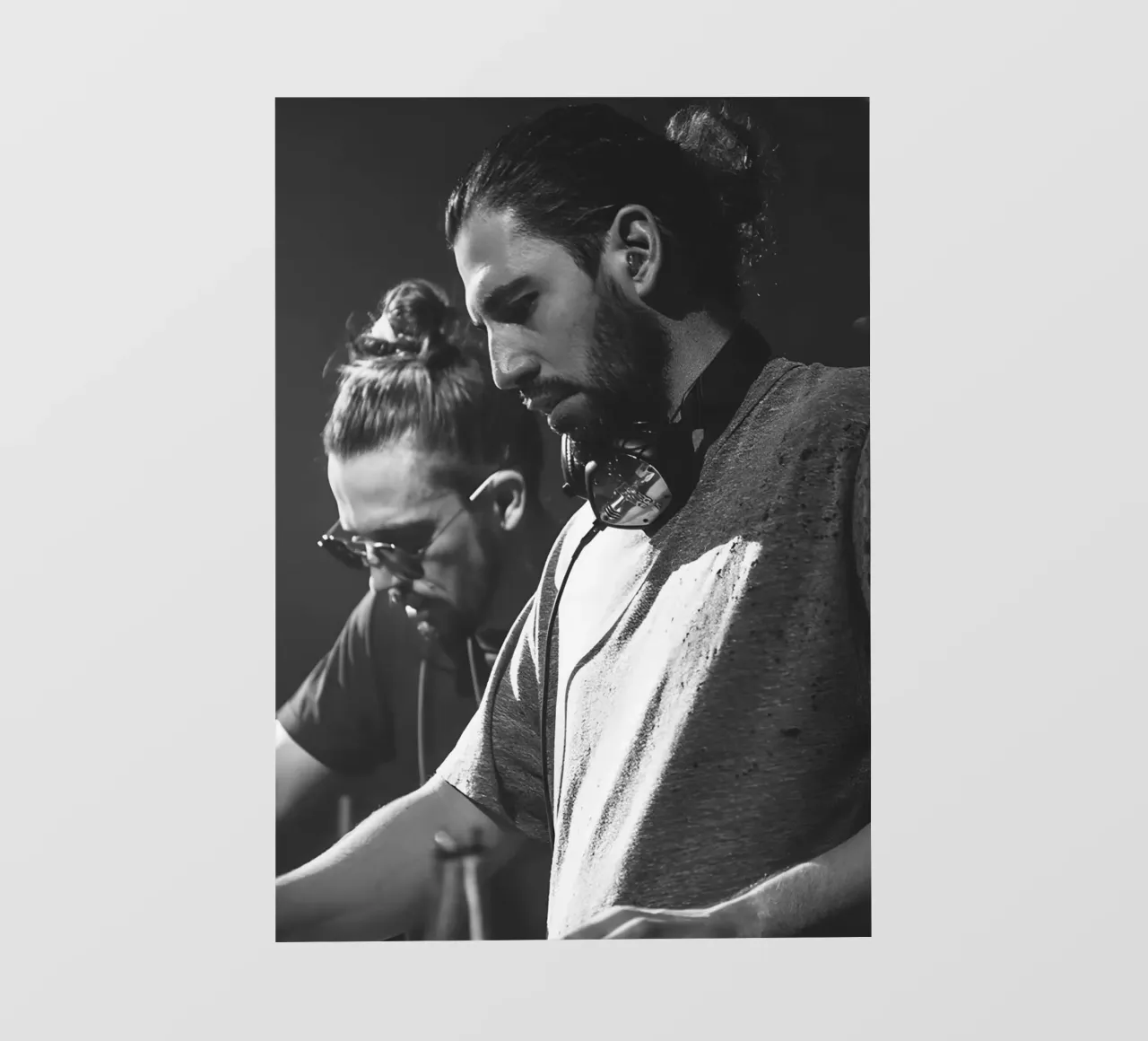 Dimitri Vegas & Like Mike telo in pvc da Low poly art