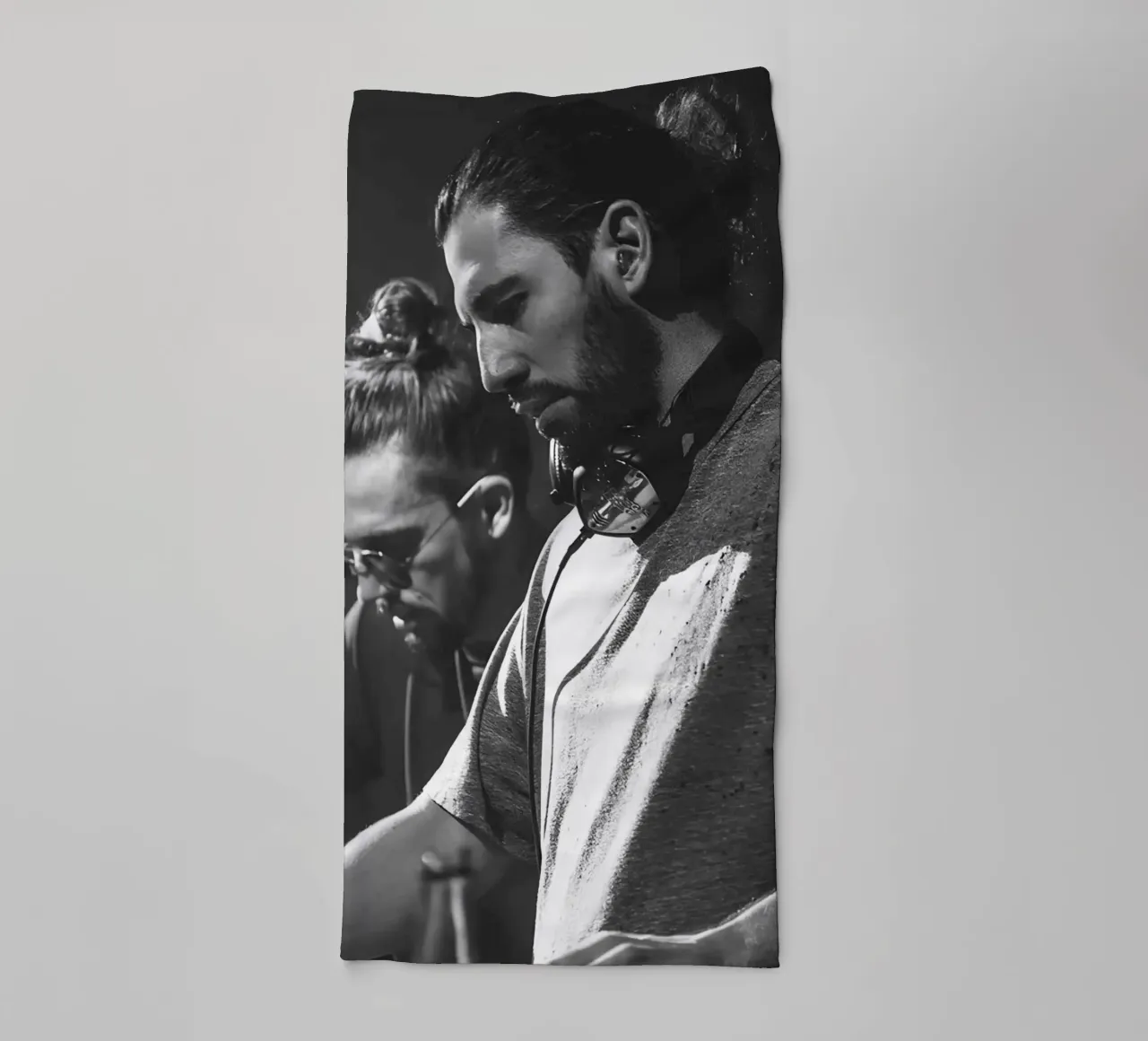 Dimitri Vegas & Like Mike asciugamano da bagno da Low poly art