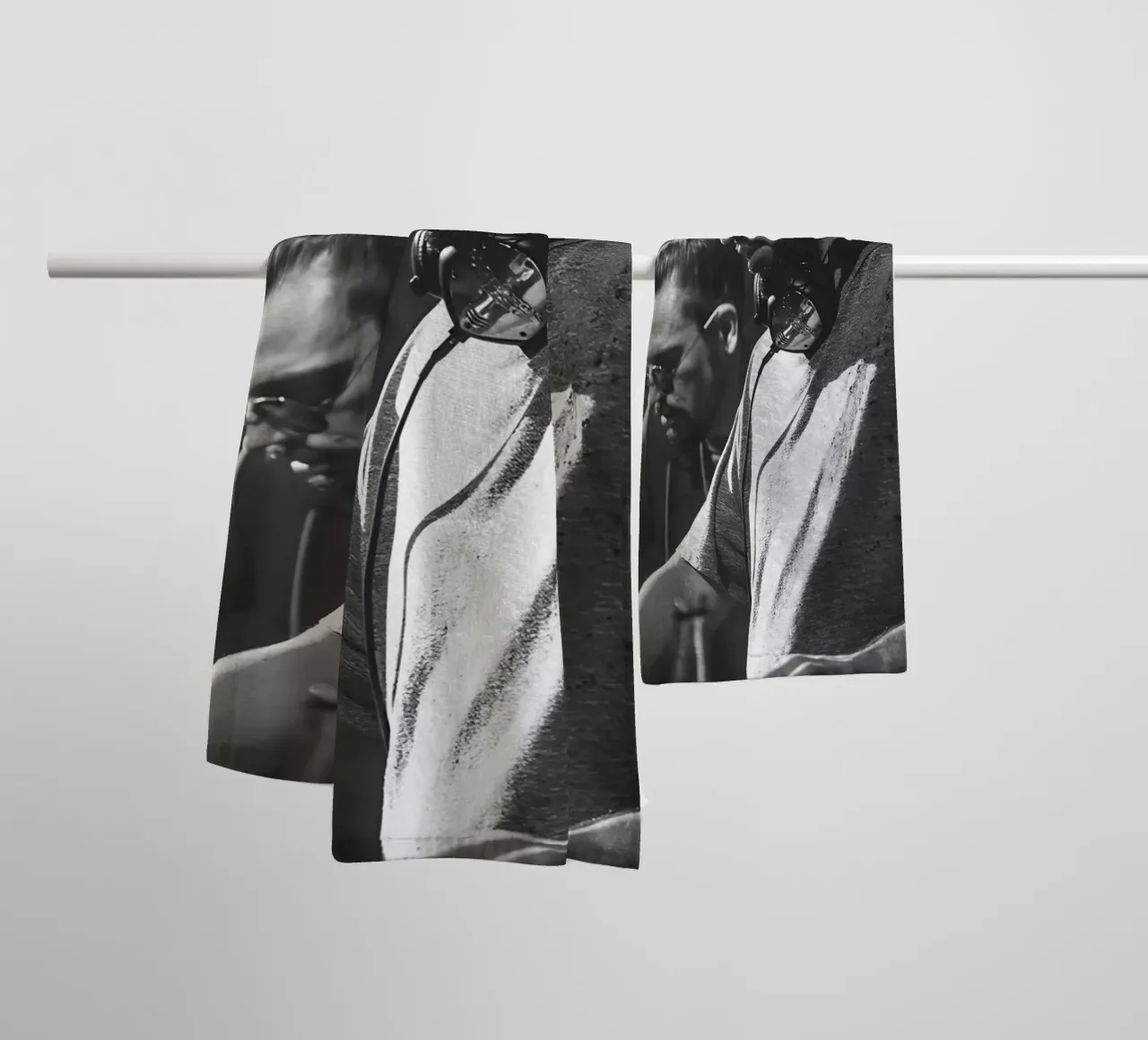 Dimitri Vegas & Like Mike asciugamano da bagno da Low poly art