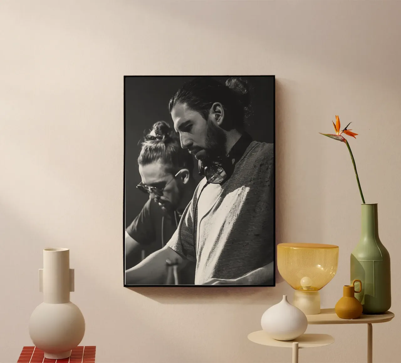 Dimitri Vegas & Like Mike plexiglass da Low poly art