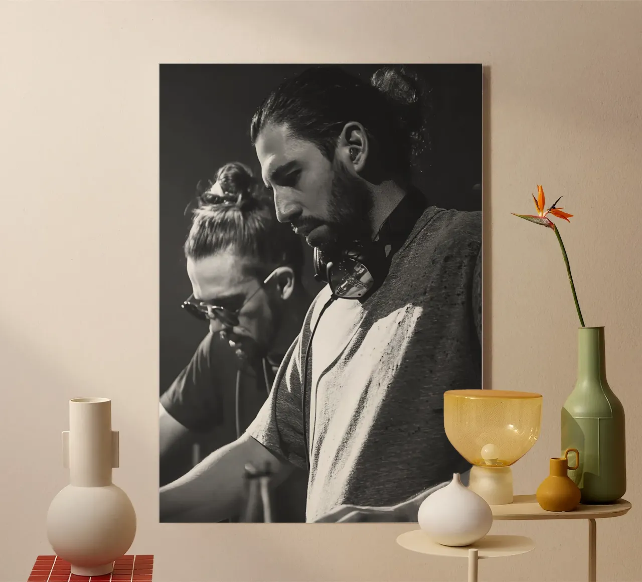 Dimitri Vegas & Like Mike plexiglass da Low poly art