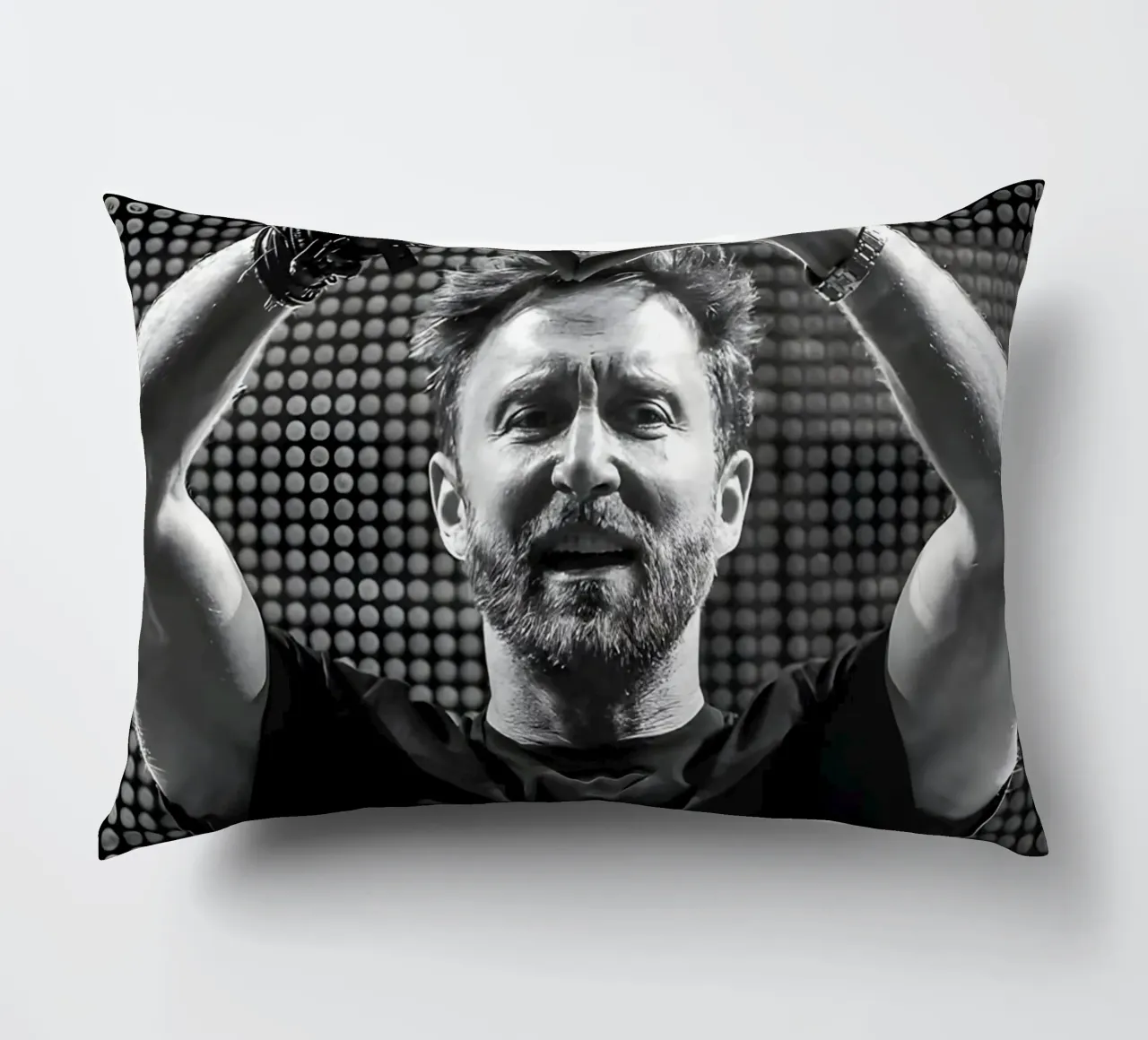 David Guetta, cuscino da Low poly art