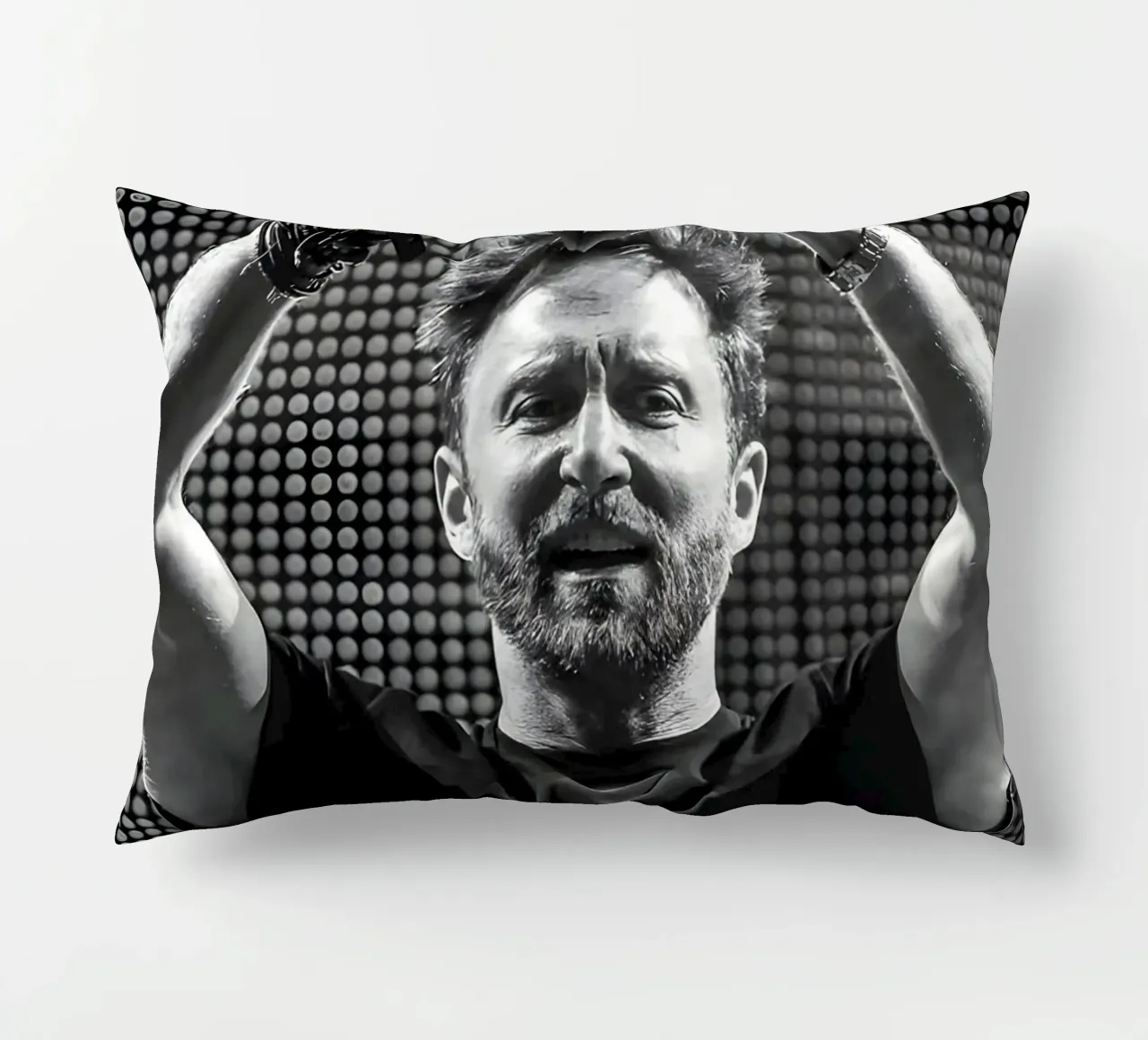 David Guetta, cuscino da Low poly art