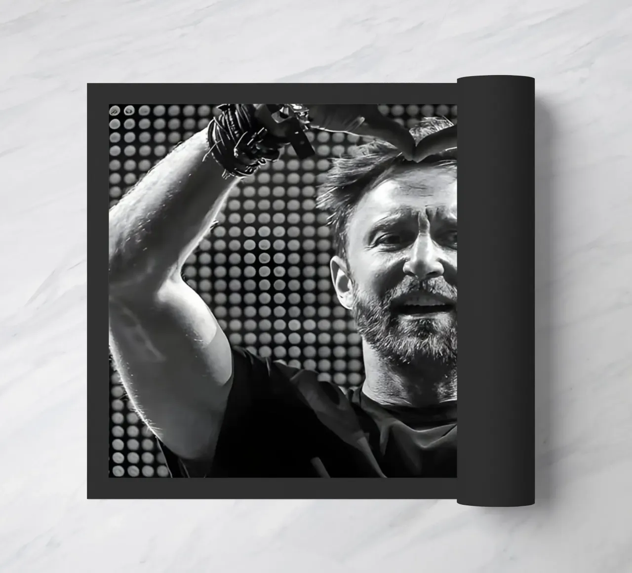 David Guetta, zerbino da Low poly art