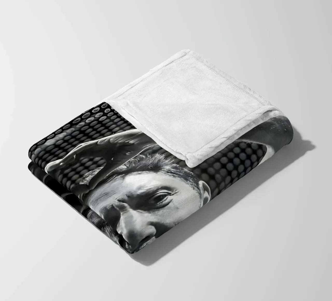 David Guetta, coperta in pile da Low poly art