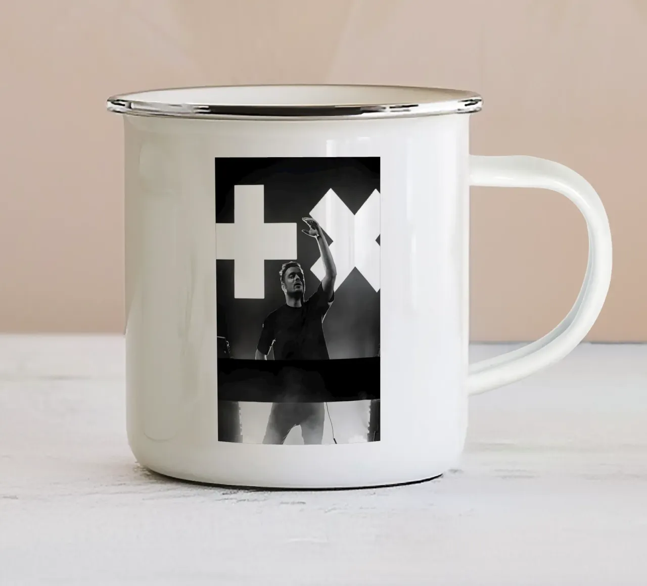 Martin Garrix tazza in smalto da Low poly art