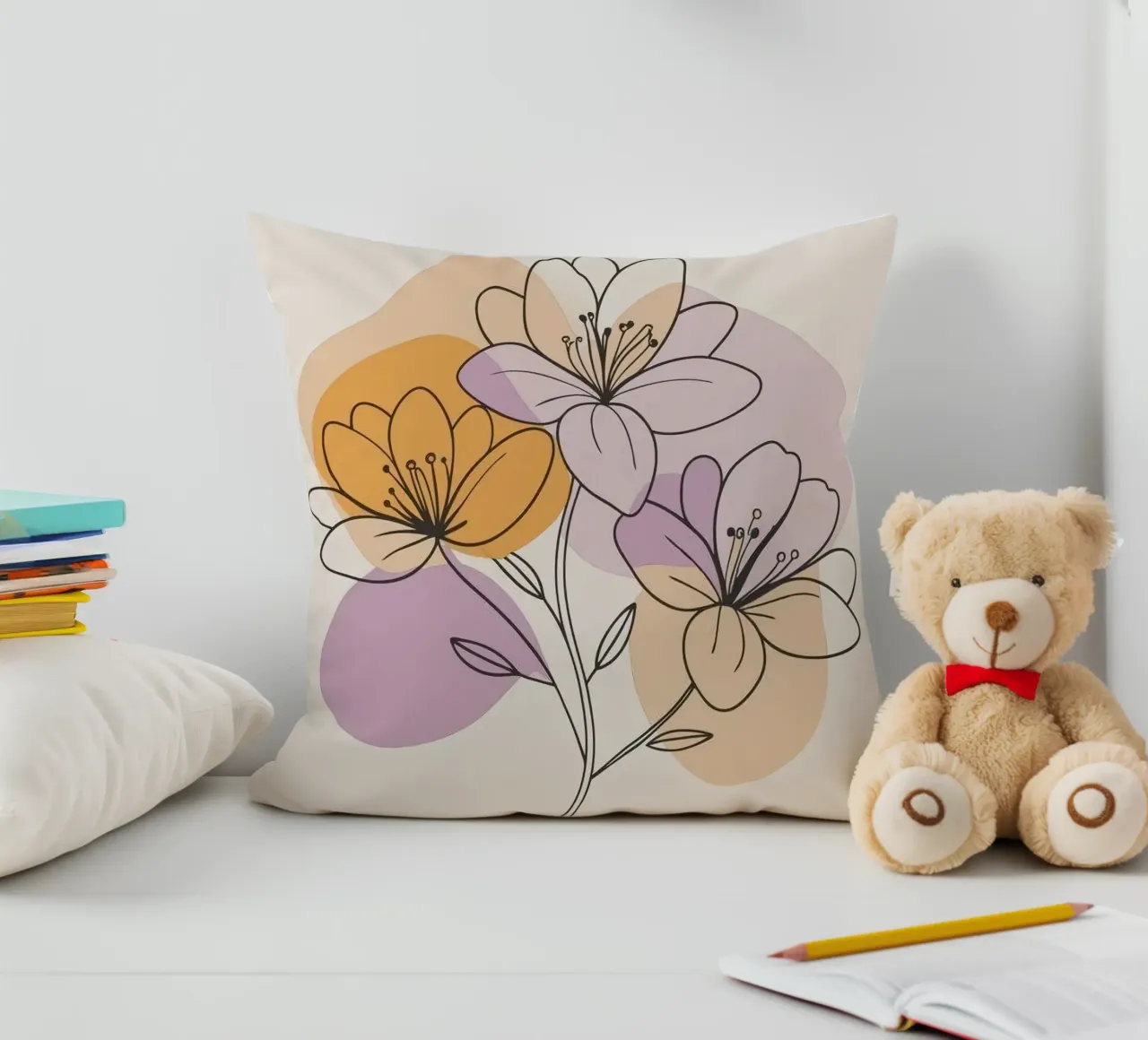 three shape flower cuscino da Good days