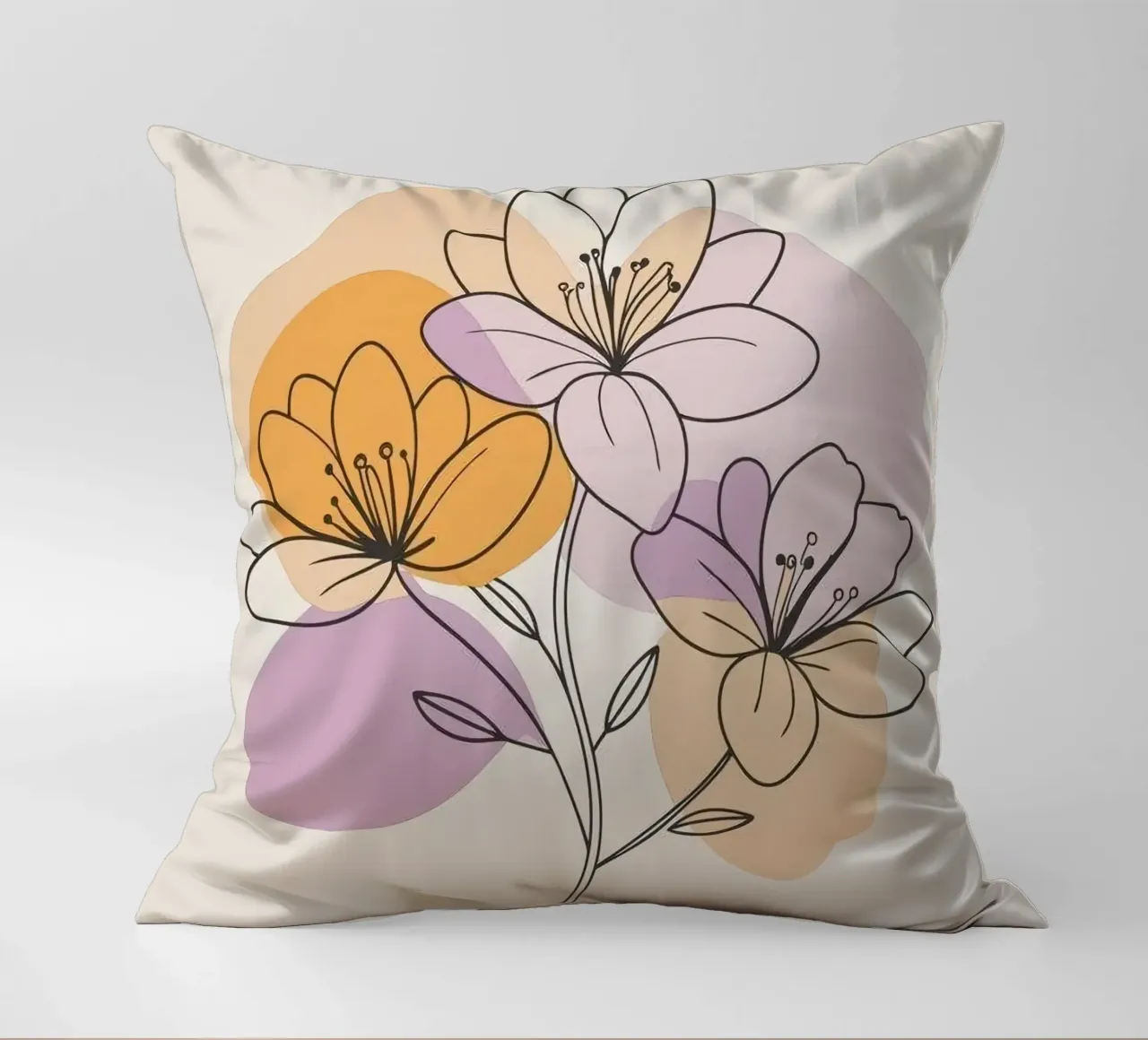 three shape flower cuscino da Good days