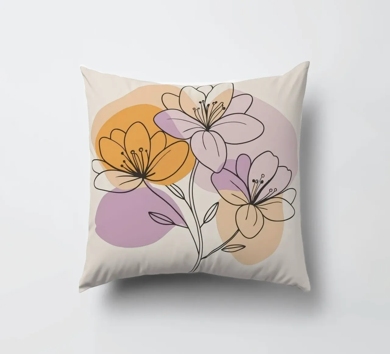 three shape flower cuscino da Good days