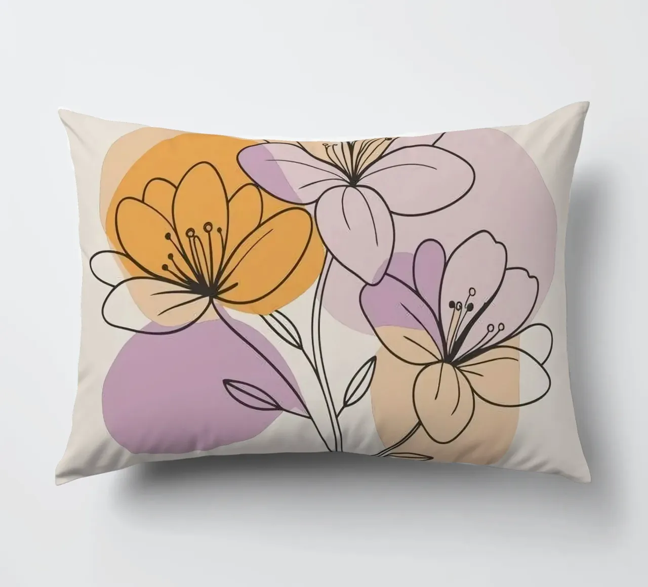 three shape flower cuscino da Good days