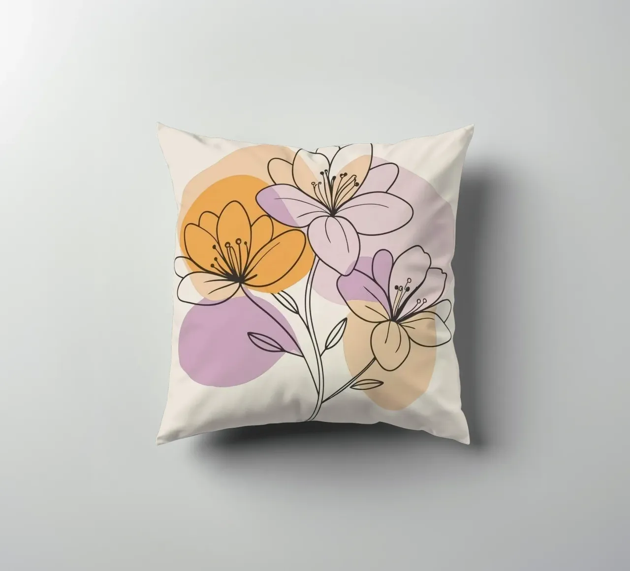 three shape flower cuscino da Good days