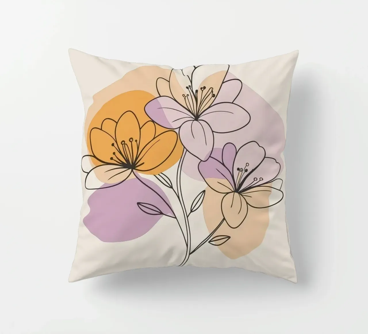 three shape flower cuscino da Good days