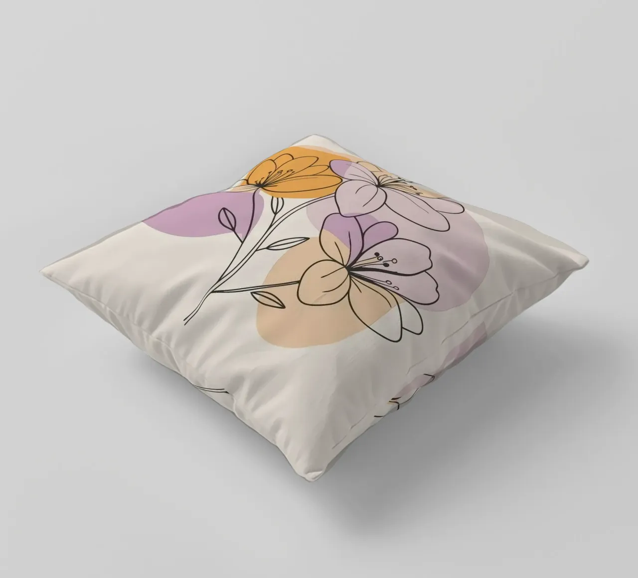 three shape flower cuscino da Good days