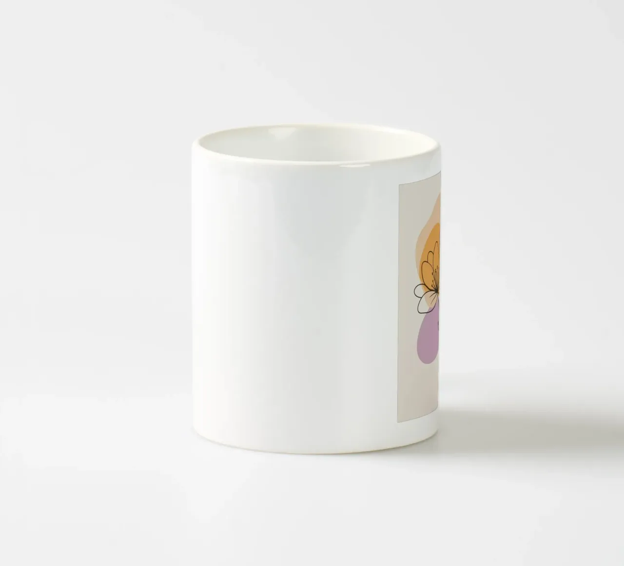 three shape flower tazza in ceramica da Good days