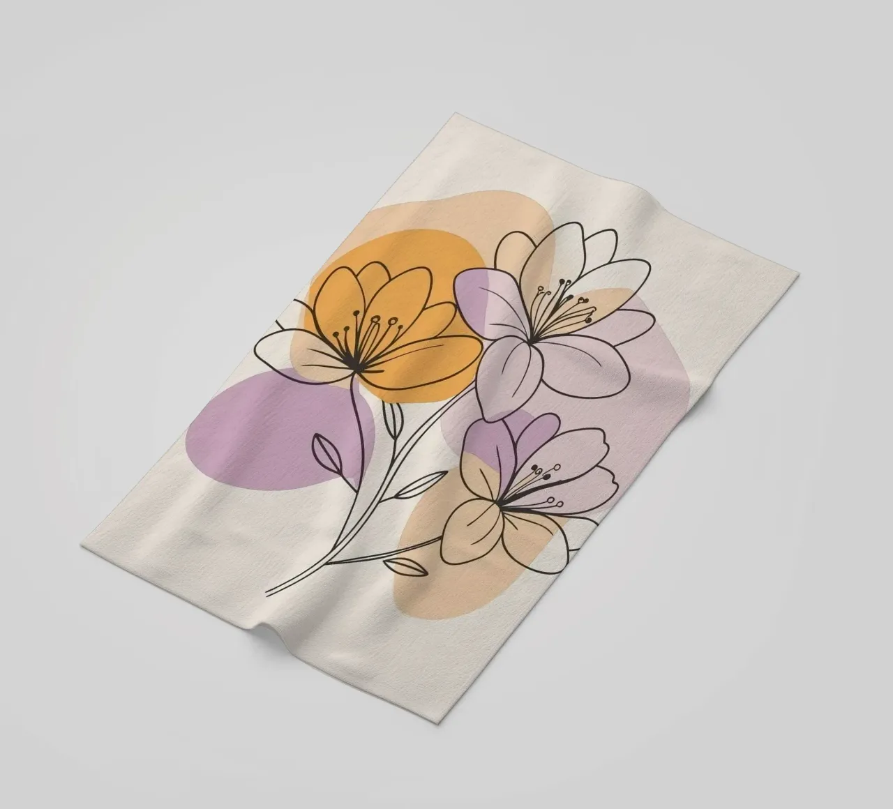 three shape flower telo mare da Good days