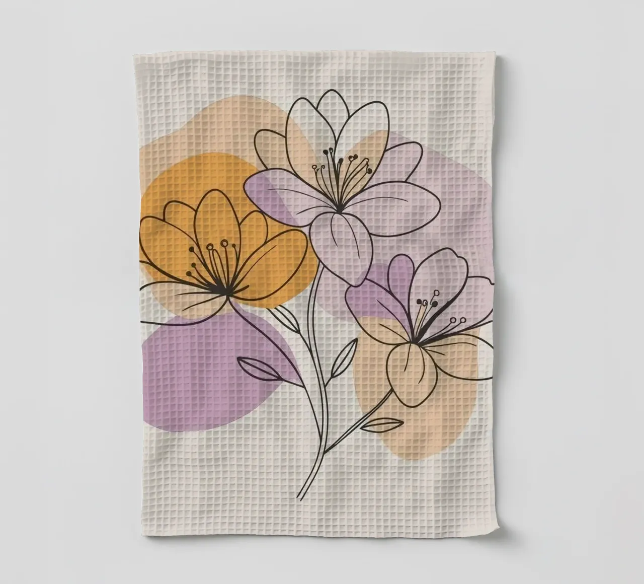 three shape flower canovaccio da cucina da Good days