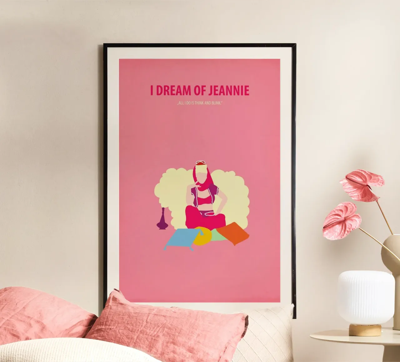 I dream of Jeannie carta hahnemühle da Fräulein Fisher