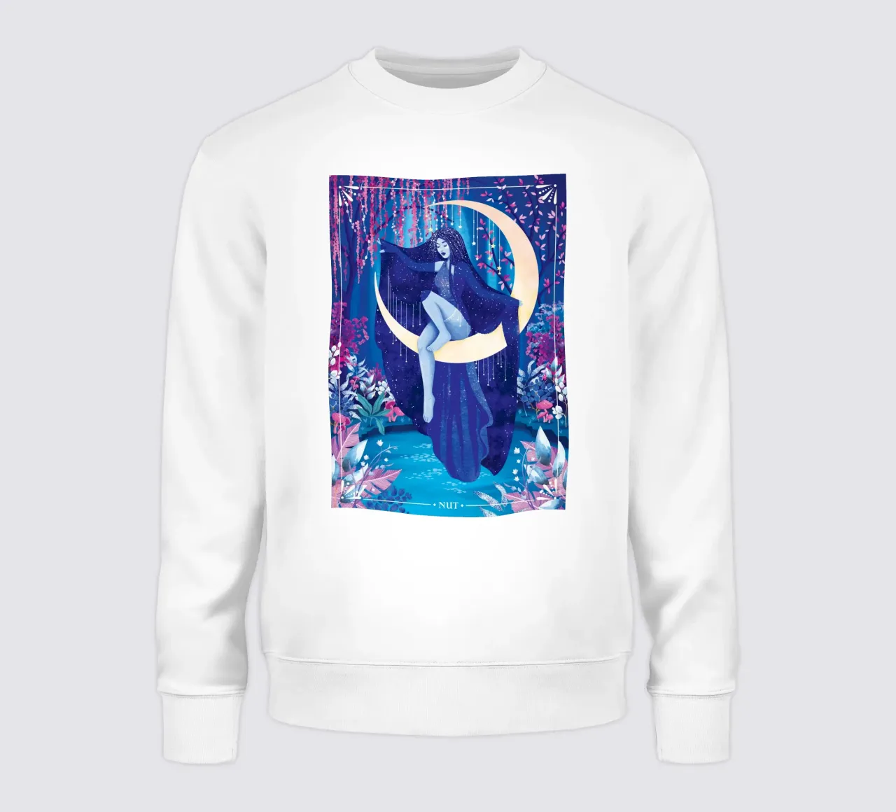 Nut Egyptian Moon Goddess felpa da Nour Tohme