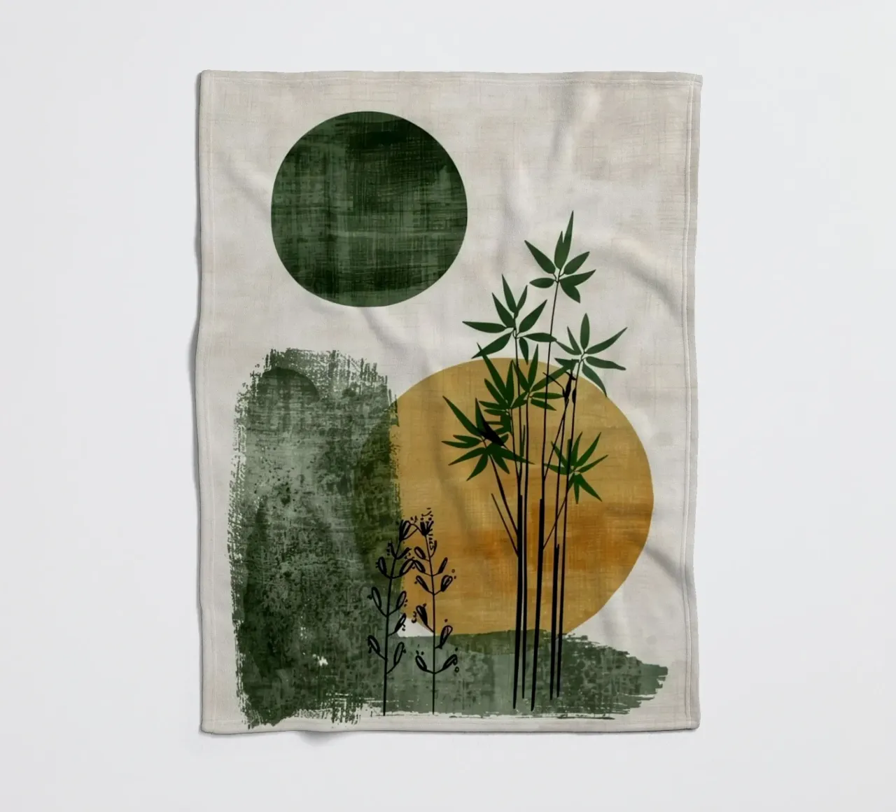 scape tree circle coperta in pile da Good days