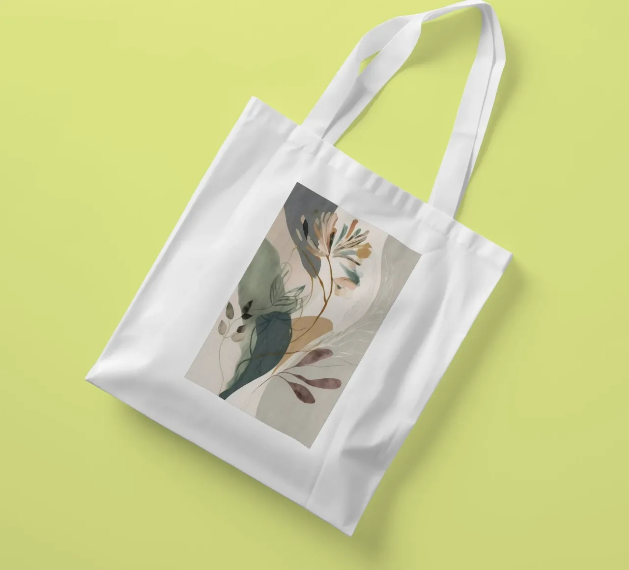 curve line branch shape borsa in juta da Good days