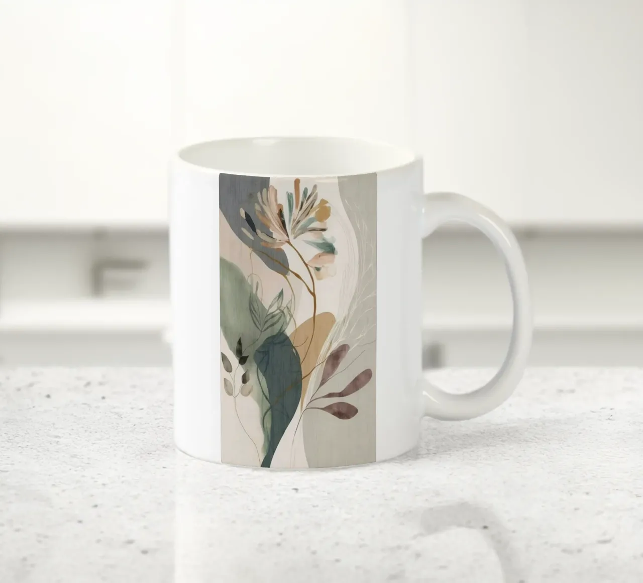 curve line branch shape tazza in ceramica da Good days
