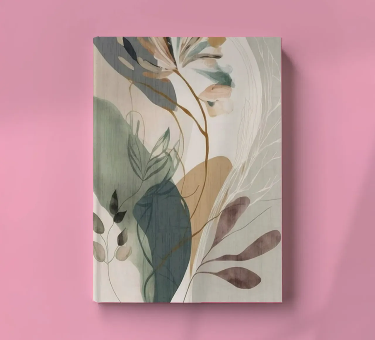 curve line branch shape Notizbuch von Good days