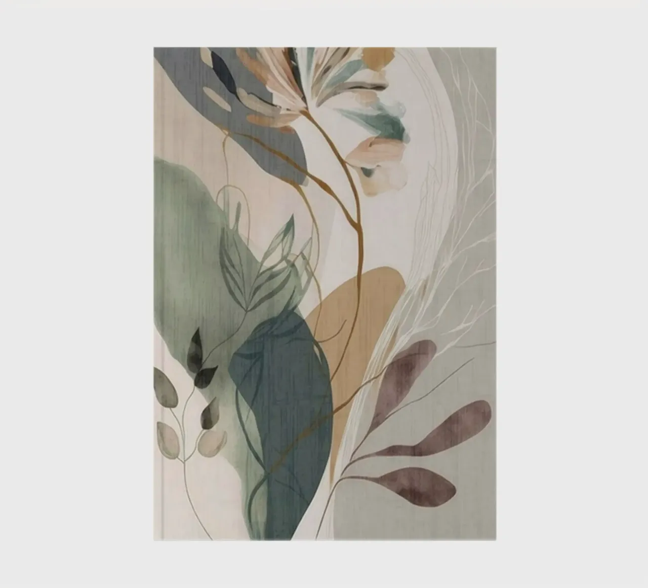 curve line branch shape Notizbuch von Good days