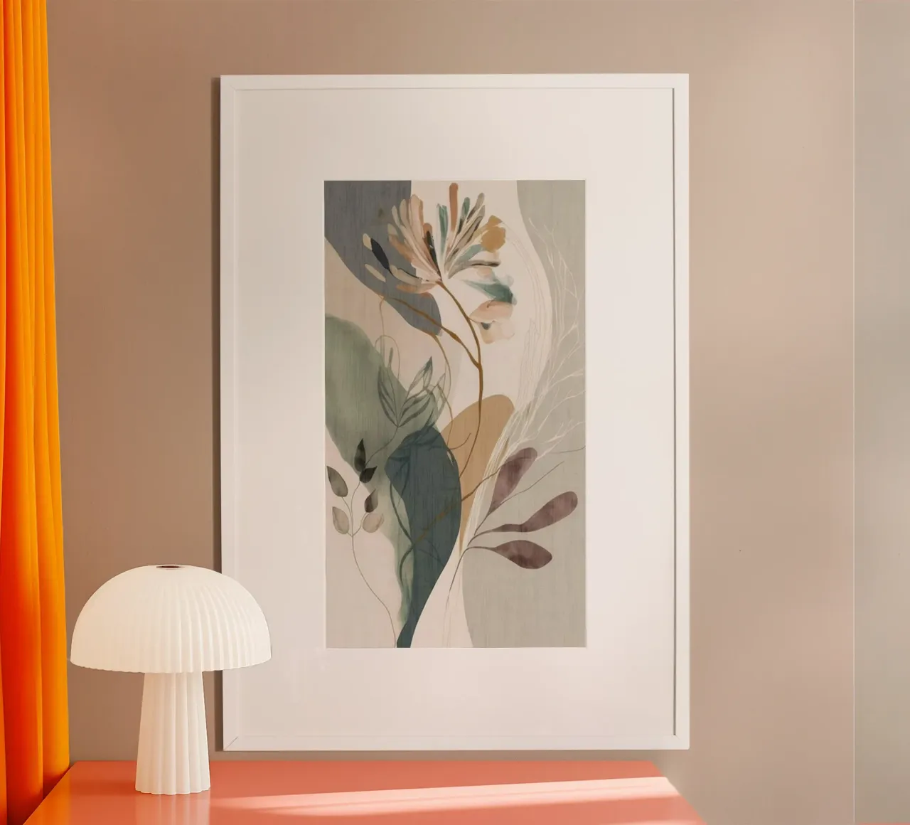 curve line branch shape poster da Good days