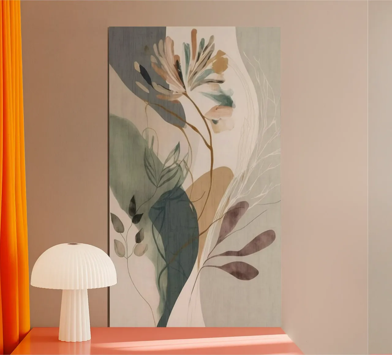curve line branch shape poster da Good days