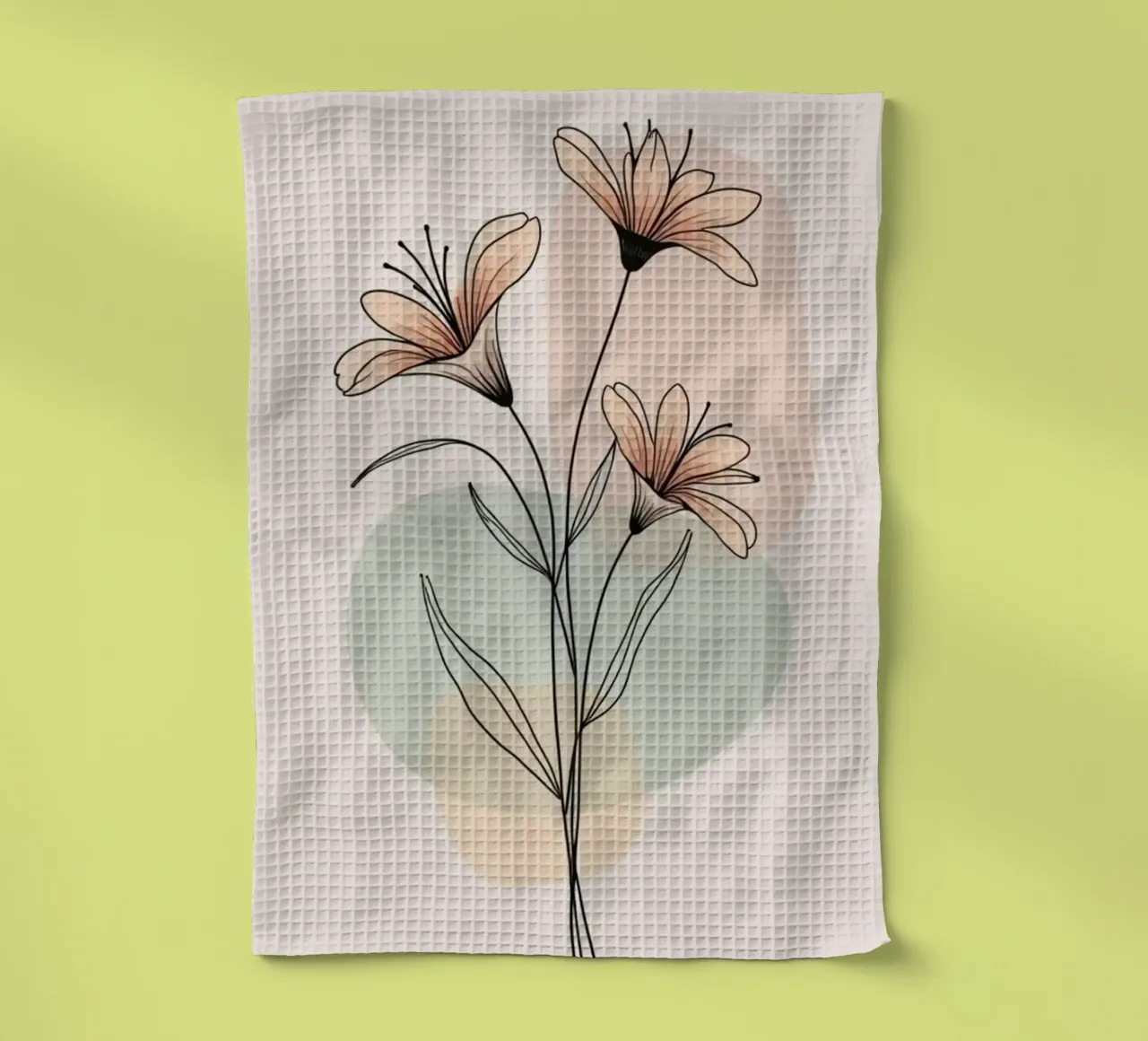 shape gram flower canovaccio da cucina da Good days