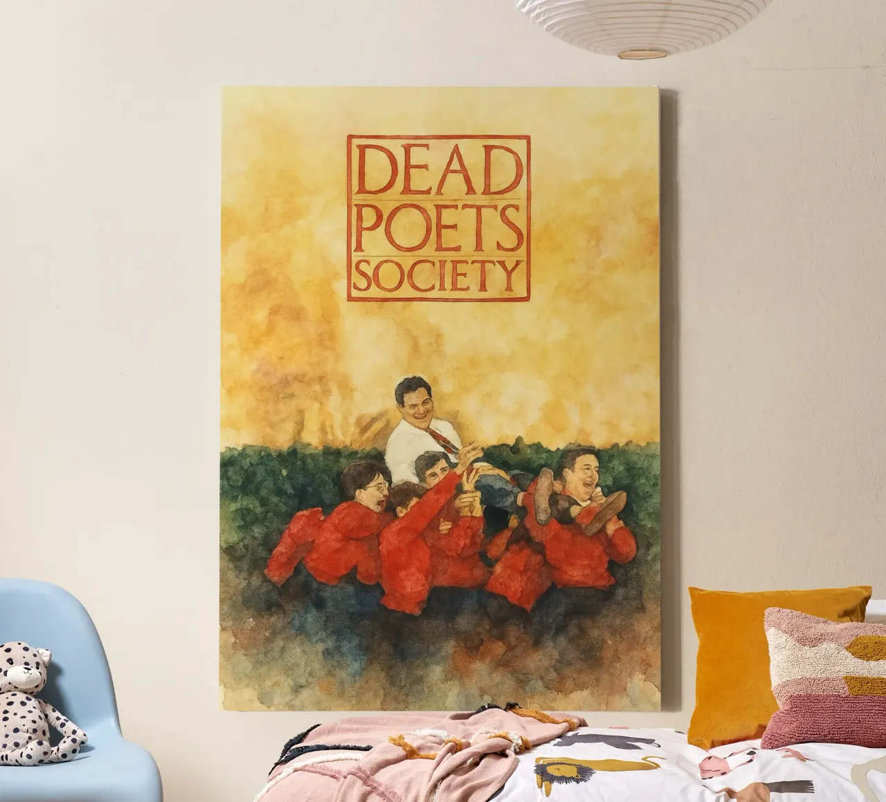 dead poets society Film Riverniciatura tela con Cornice a cassetta da joexs