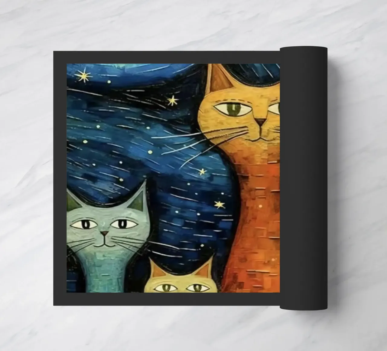 cat in art zerbino da Good days