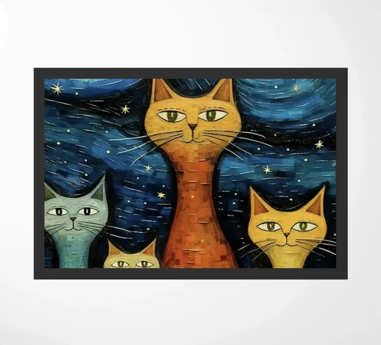 cat in art zerbino da Good days