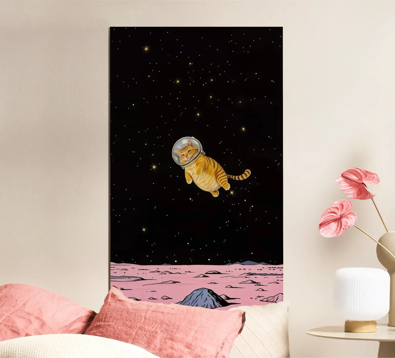 space cat poster da Good days