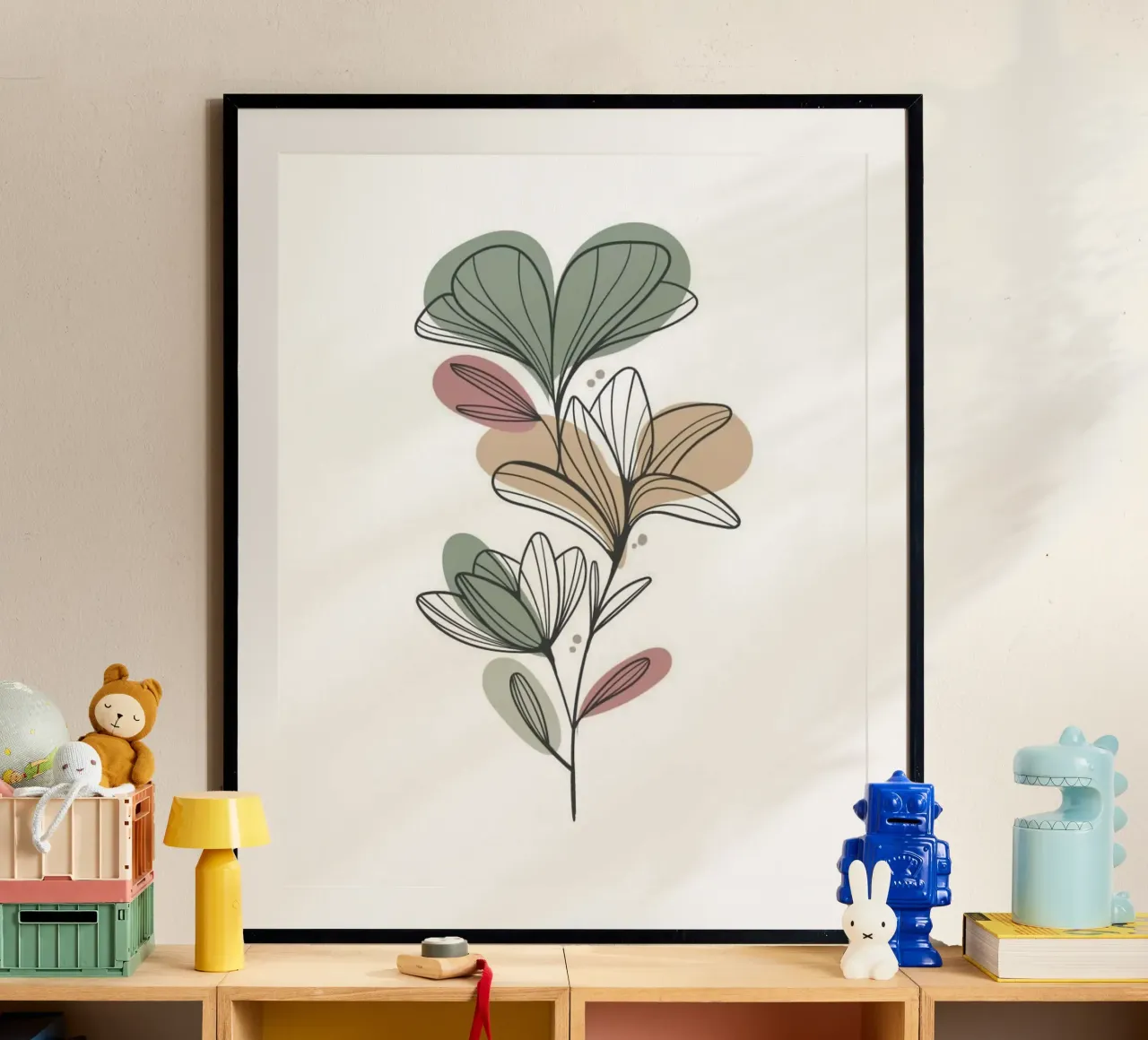flower leaf color poster da Good days