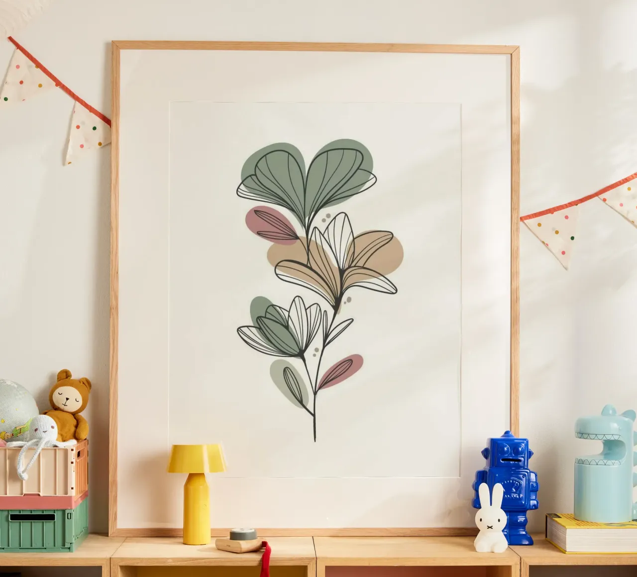 flower leaf color poster da Good days