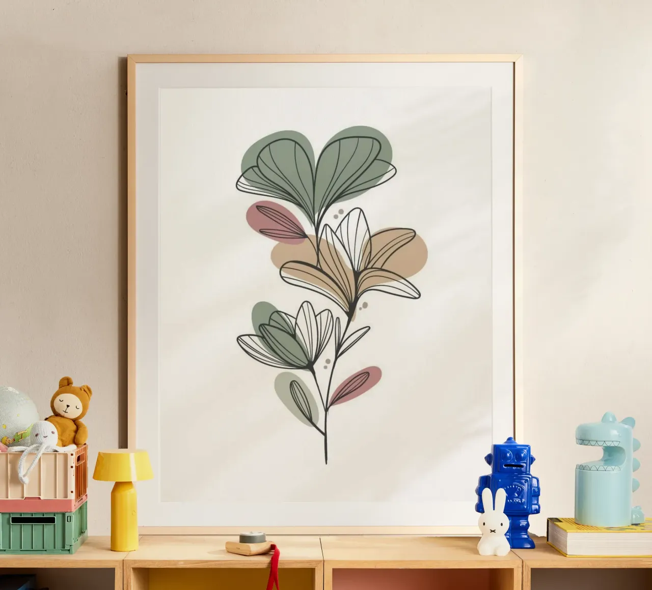 flower leaf color poster da Good days