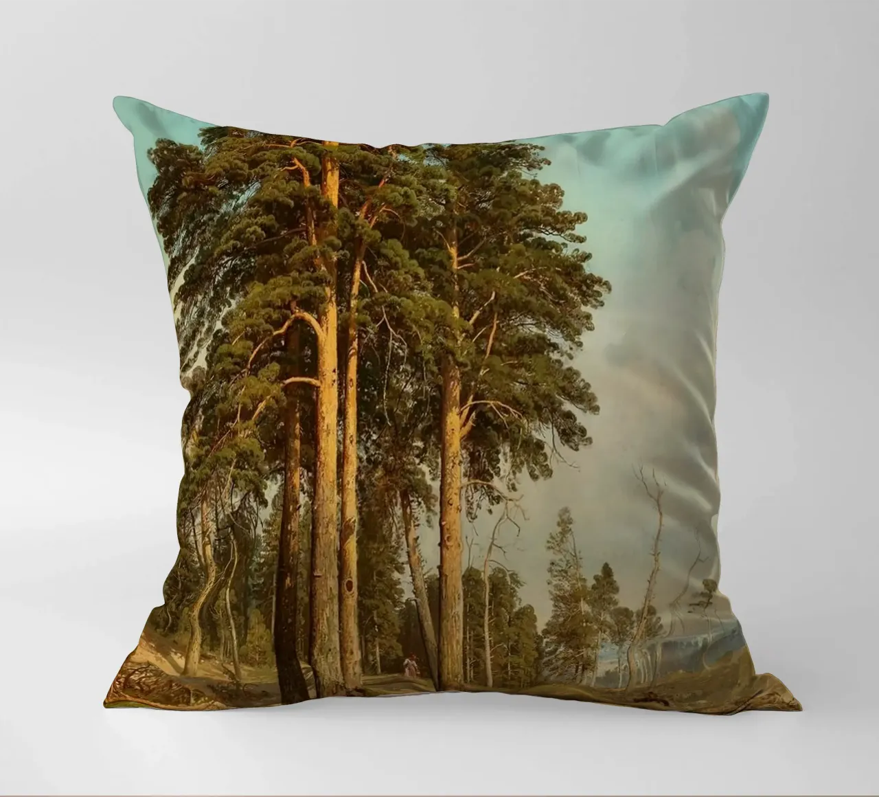 tall tree forest cuscino da carsa