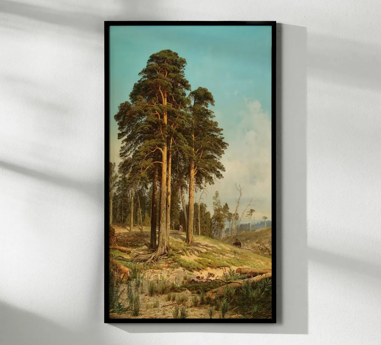 tall tree forest poster da carsa