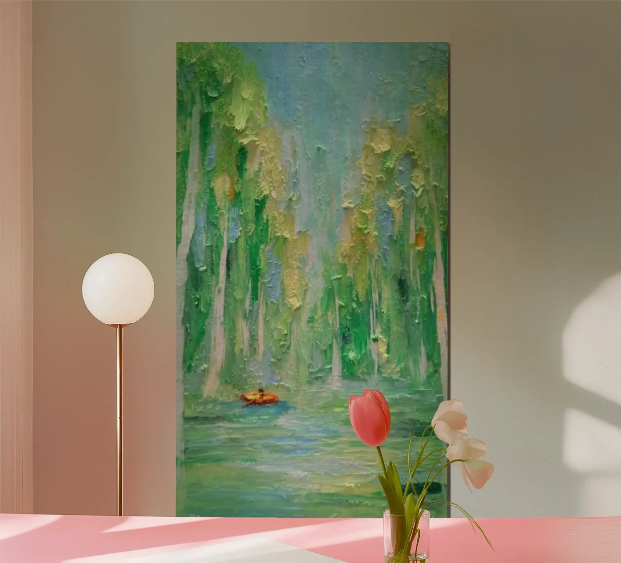 art green lake poster da kichin