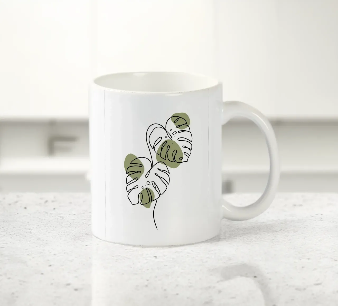 line of leaf tazza in ceramica da carsa