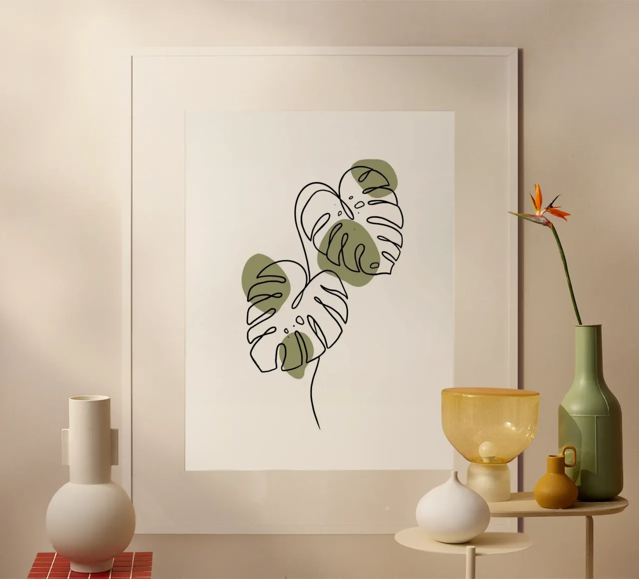 line of leaf poster da carsa