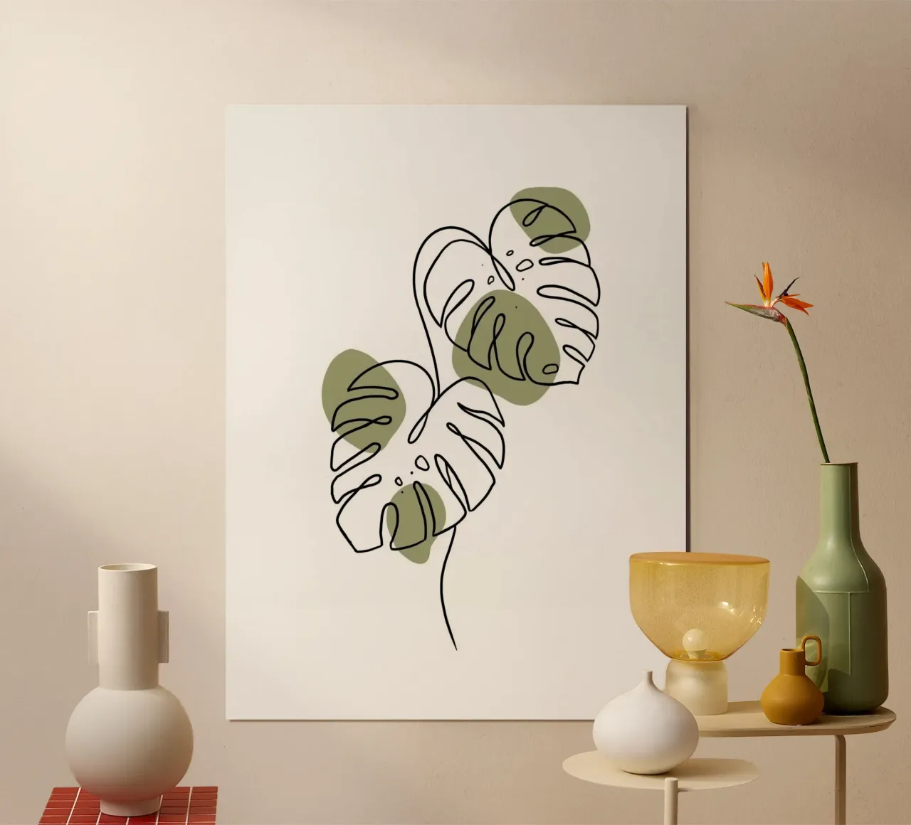 line of leaf poster da carsa
