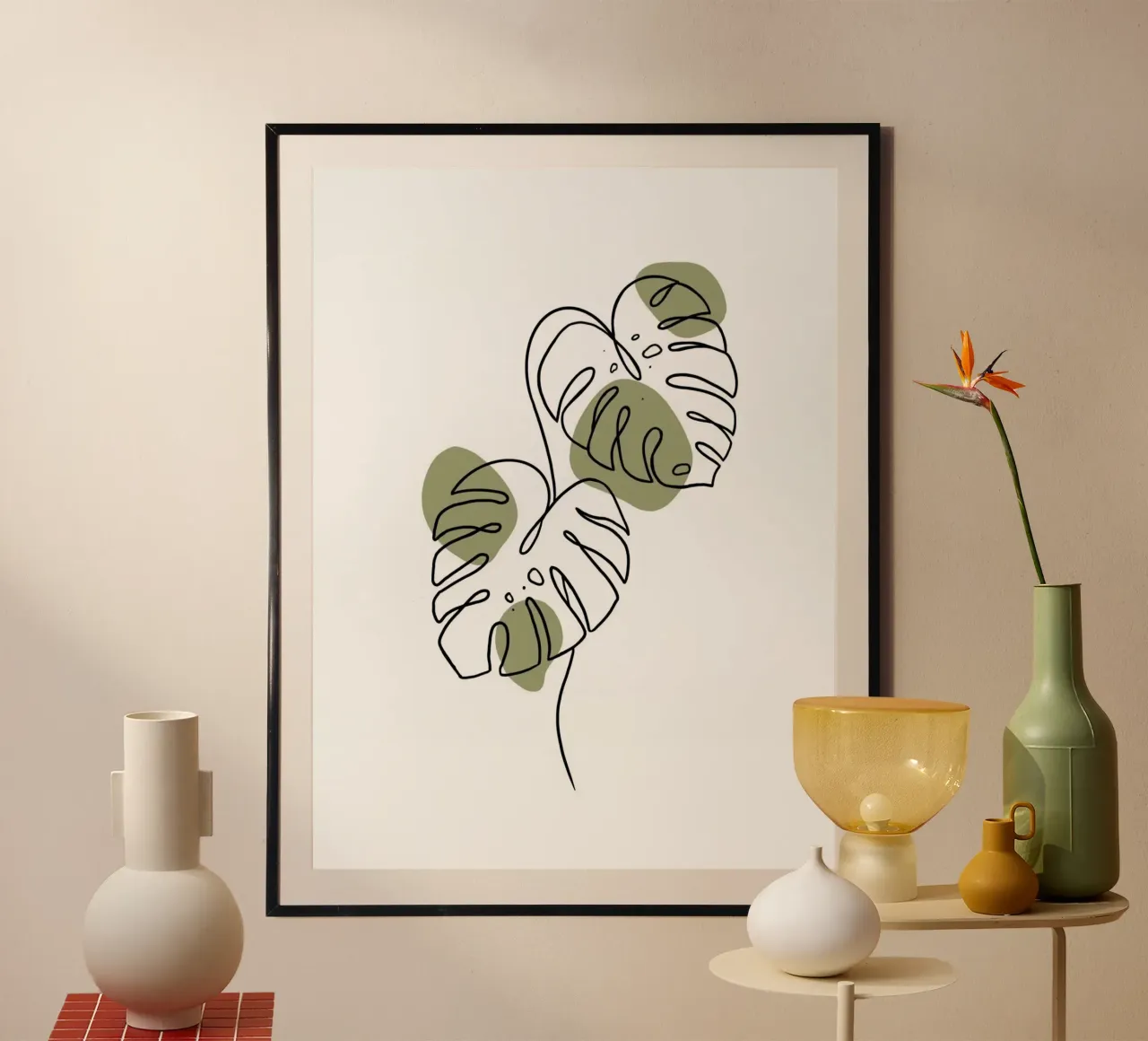 line of leaf poster da carsa