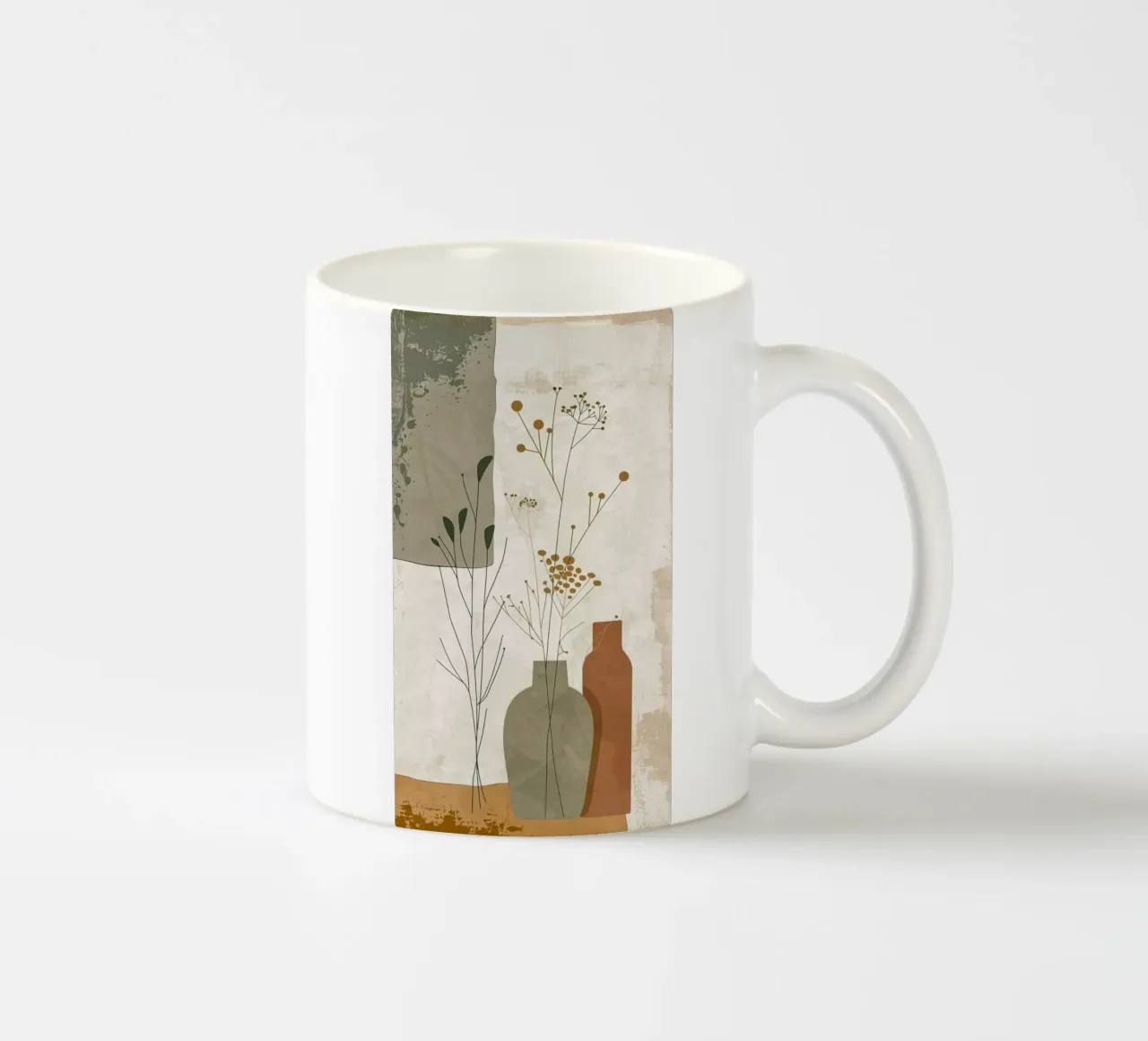 shape vase flower tazza in ceramica da carsa