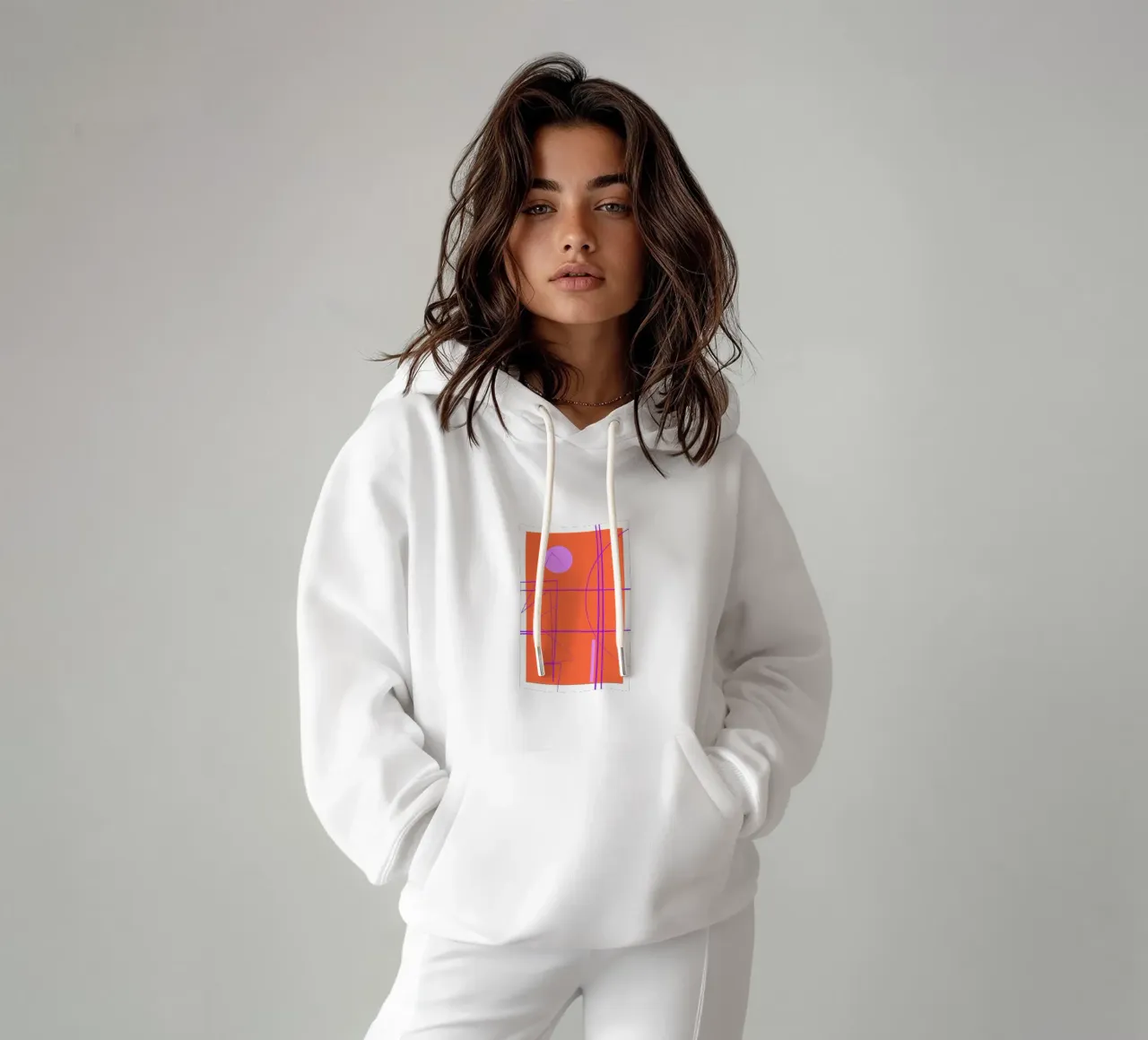 Angular Lines No 28 Hoodie von treechild